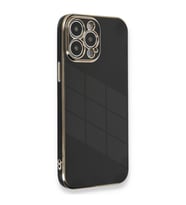 Microsonic Apple iPhone 12 Pro Kılıf Olive Plated Siyah
