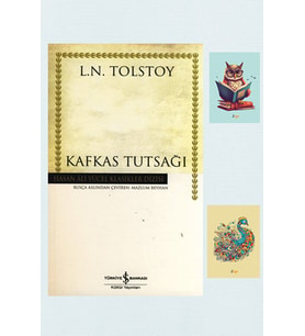 Kafkas Tutsağı-lev Nikolayeviç Tolstoy-iş Bankası Kültür Yayınları-9789944888721-not Defteri Seti (Krem)