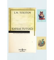 Kafkas Tutsağı-lev Nikolayeviç Tolstoy-iş Bankası Kültür Yayınları-9789944888721-not Defteri Seti (Krem)