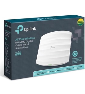 Omada EAP225 AC1350 1 Port Gıgabıt RJ45 2.4/5GHZ Mu-mımo Poe Tavan Tipi Access Poınt (poe Adaptörü Dahil)