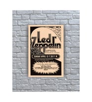 Led Zeppelin Müzik grubu Poster Albüm Kapak Ahşap Tablo
