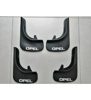 Opel Tüm Modellere Uygun Paçalık Ön-Arka Takım Tozluk Çamurluk (Siyah - Beyaz)