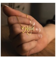 Kişiye Özel El Yazılı İsimli Gümüş Kolye, sevgililer günü hediyesi, sevgiliye hediye, doğum günü hediyesi, yeni iş hediyesi, geçmiş olsun hediyesi, isimli kolye, kız arkadaş hediyesi, isimli kolye