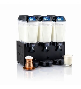 Remta 20+20+20 Litre Üçlü Karıştırıcılı Ayran Soğutucu Siyah- ST20