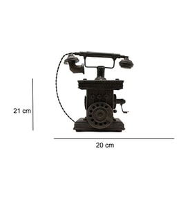 Dekoratif Metal Telefon