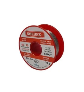 60/40 Lehim Teli 100 Gr 0,50 Mm (sn:60 / Pb:40)