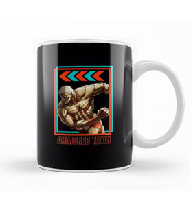 Attack on Titan Armored Titan Reiner Kupa Bardak Porselen