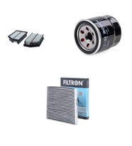 Bosch Filtre Bakım Seti Hyundai i30 1.4 100 Beygir 2014-2016 Benzinli Hava + Yağ f. + Polen Filtre Filtron