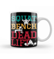 Squat Bench Deadlift Powerlifting Bodybuilding 03 Kupa Bardak Porselen