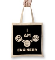 I Am An Engineer 06 Bez Çanta Uzun Saplı