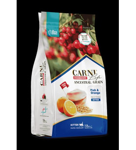 PETLOVEBUTİK CRANBERRY ANCESTRAL GRAIN BALIK & PORTAKAL 10KG KITTEN YAVRU KEDİ MAMASI