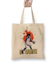 Deaaron Fox De'Aaron Fox Vintage Art -Legend Basketball Gift Vintage Retro Style Bez Çanta Uzun Saplı
