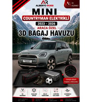 Mini Countryman Elektrikli 2023 - 2026 Araca Özel 3D Bagaj Havuzu