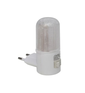 Ledli gece lambası, anahtarlı, 0.5W, şık ve kullanışlı tasarım (Krem)