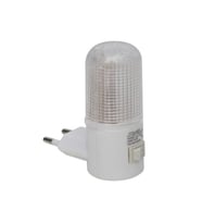 Ledli gece lambası, anahtarlı, 0.5W, şık ve kullanışlı tasarım (Krem)