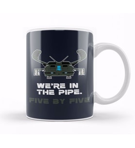 Were In The Pipe Five By Five Aliens Kupa Bardak Porselen