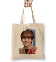 Bts Taehyung Bez Çanta Uzun Saplı