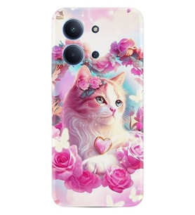 Xiaomi Redmi 15C Kılıf Boutique Baskılı Resimli Güzel Kedi Pcode -037