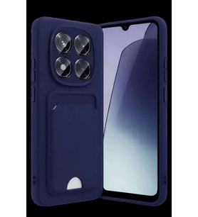 Redmi Note 15 Pro 5G Kelvin Kartvizitli Silikon - Lacivert