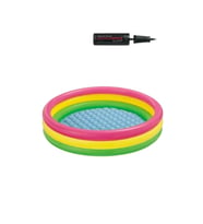 Unisex Çocuk Renkli 3 Boğumlu Bebek Havuzu (61x22) (Karışık)
