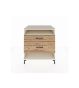 Kronos Şifonyer Tek Raflı 2 Çekmeceli 88x59x96 Aytaşı-Çam
