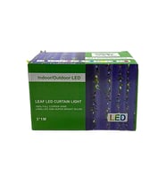3x1 Yeşil Kutulu Sarmaşık Perde LED