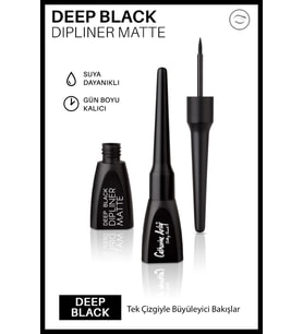 C.Arley Mat Siyah Dipliner - Deep Black Dipliner Matte