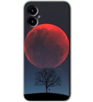 Omix X5 Kılıf HD Desen Baskılı Arka Kapak - Kanlı Ay