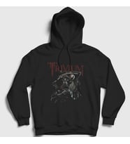 Presmono Unisex Siyah Reaper Trivium Kapüşonlu Sweatshirt 179013tt
