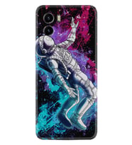 Vivo Y15S Y32 Y33S Y51 Y53S Kılıf Desemli Silikon Astronot Signs 1753