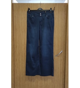 Büyük Beden Lacivert2 Salaş Jeans Pantolon