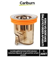 Premium Mutfak Banyo Standart DN40-DN50 Borularıyla Uyumlu Koku Geri Akış Önleyici Gider Aparatı