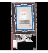 ODAK KUPA - Ahşap Plaketler - PL-034-M B - 15x20 cm