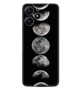Xiaomi Poco M6 Pro 5G Kılıf Desenli Silikon Great Moons 1354