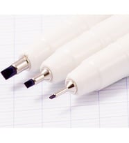 Zig Permanent Mürekkepli Kaligrafi Kalemi 3.0 mm Siyah 