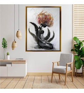 Altın  Çerçeveli tablo n845