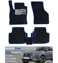 Nissan Qashqai E-Power (2021-2024) Uyumlu EVA Paspas Tam Set–Araca Özel Kesim,Kaymaz,Kolay Montaj