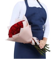 20 Kırmızı Gül Buketi