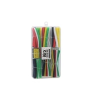 140PCS MAKARON KABLO TAMİR SETİ ISIYLA BÜZÜŞMELİ DARALAN HORTUM (5343)