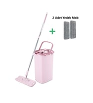 Pratik Temizlik Seti, 2 Yedekli Flora Tablet Mop ile Kolay Kullanım