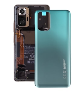 Xiaomi Redmi Note 10S Arka Pil Batarya Kapağı Yeşil