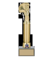 ODAK KUPA - Figürlü Kupalar - Briç Figürlü Kupalar FG-008 A - 33 cm
