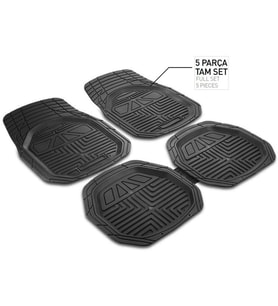 Havuzlu 3d Paspas Takımı 5 Parça