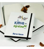 Kimya Öğretmenine Hediye Defter 001