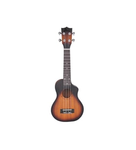 Cremonia AU07LC-21 Soprano Ukulele 21 İnç Grafik Desenli
