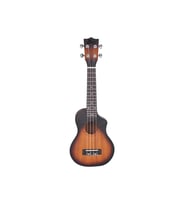Cremonia AU07LC-21 Soprano Ukulele 21 İnç Grafik Desenli