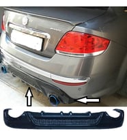 Fiat Linea Difüzör Difizör Plastik Parlak Siyah 2013 2014 2015 2016 2017 Arka-difizör-bodykit-ek-makyajlı