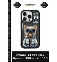 iPhone 14 Pro Max Uyumlu Silikon Kılıf 3D Akıllı Telefon Cep Telefonu Farklı Model