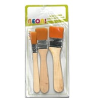 AVEGA NEON HKD-82 ZEMİN FIRÇASI 3'LÜ SET (1 PAKET)
