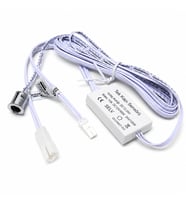 Mini Kapı Sensörlü LED Anahtarı 12V 24V DC 5A Gömme ve Sıva Üstü Dolap Sensörü 1-3cm Temassız Kapak Açma Kapatma Sensörü Dimlenebilir